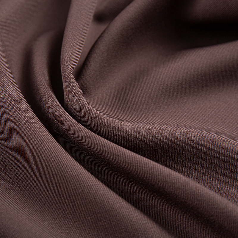 HY423 tecido roxo escuro 275GSM Lelis 3/3 sarja tecido macio e liso