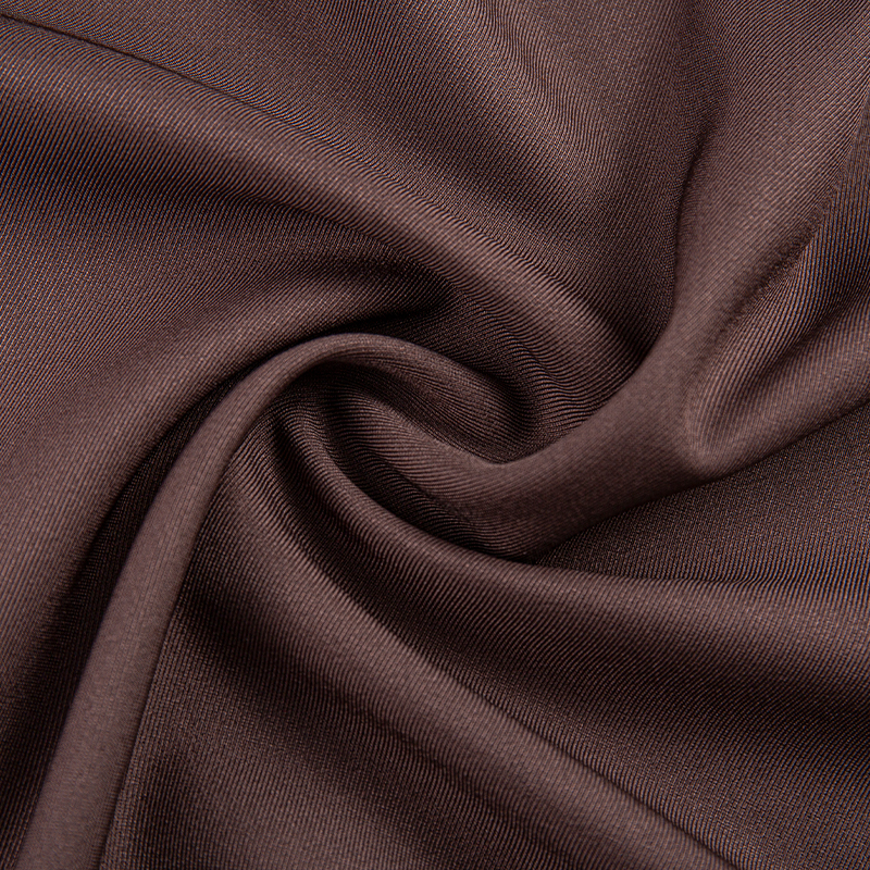 HY423 tecido roxo escuro 275GSM Lelis 3/3 sarja tecido macio e liso